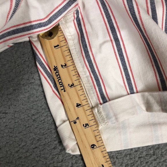 NEW Old Navy Women's 16 Jean Shorts Mid-Rise Button Fly Cuffed Hem Summer Casual - Picture 10 of 13